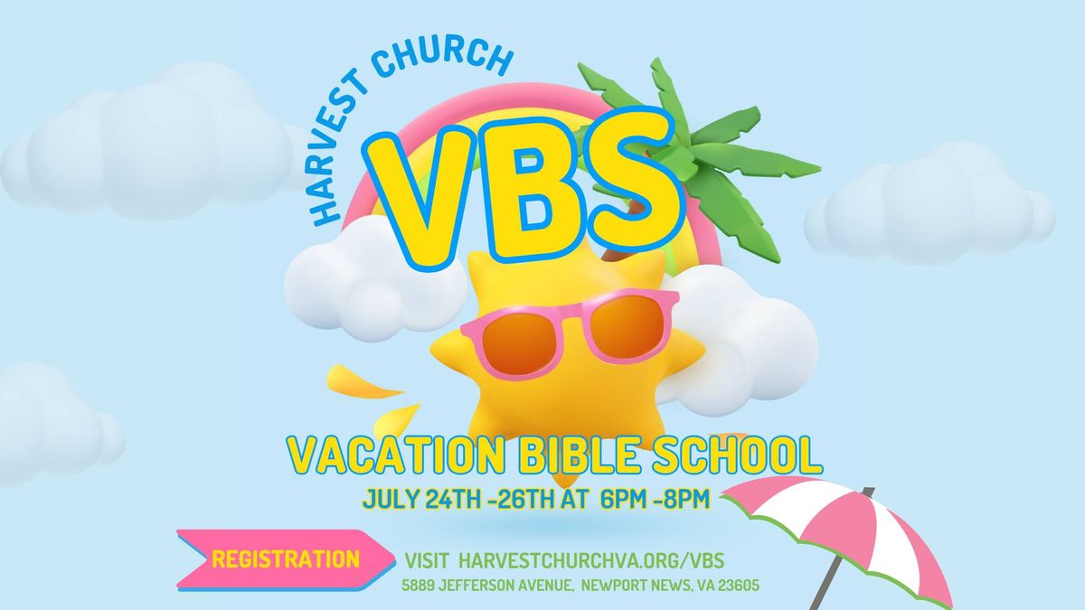 Harvest Church Vacation Bible School!!