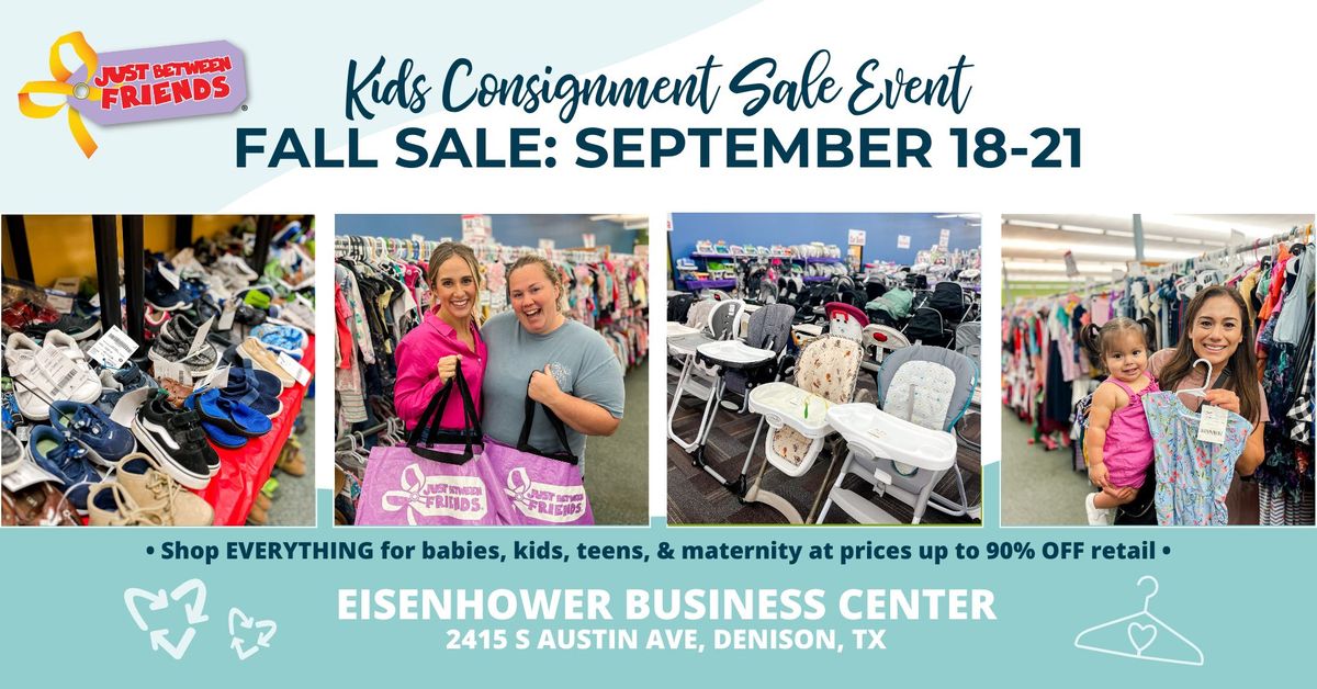 HUGE Kids Consignment Sale Event ~ JBF Texoma!