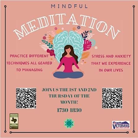 MVPN: Peer Support Group (Mindful Meditation)