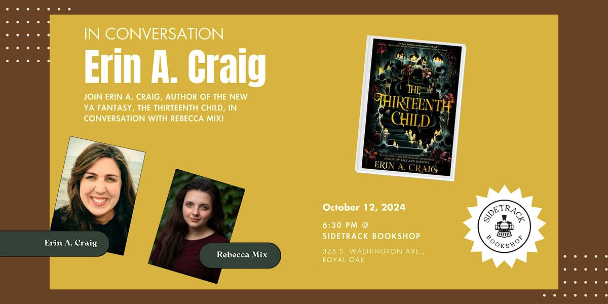 Author Conversation: Erin A. Craig and Rebecca Mix