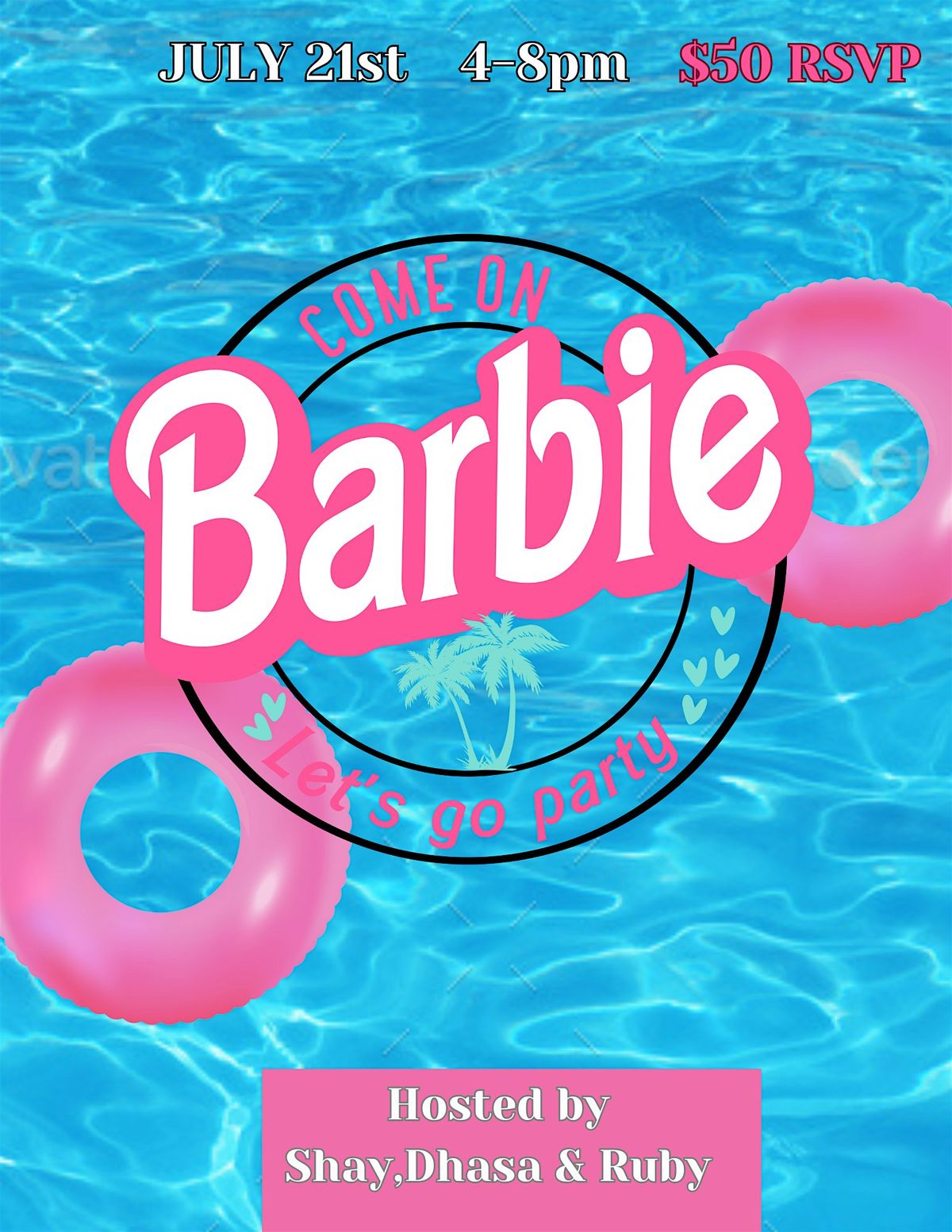 Barbie  All Pink Pool Party