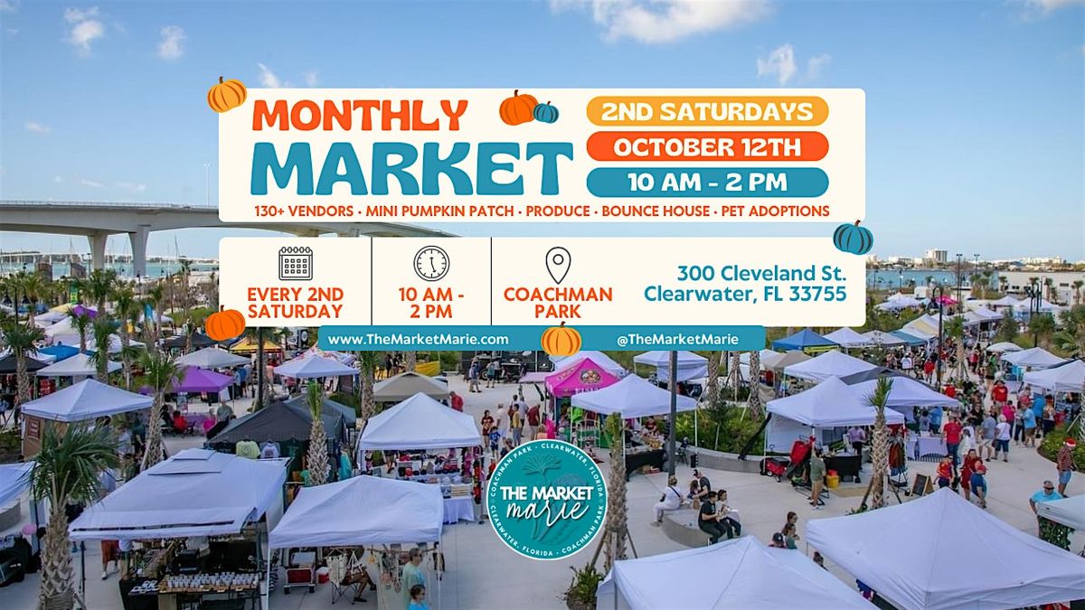 The Market Marie: Coachman Park in Clearwater (2nd Saturdays)