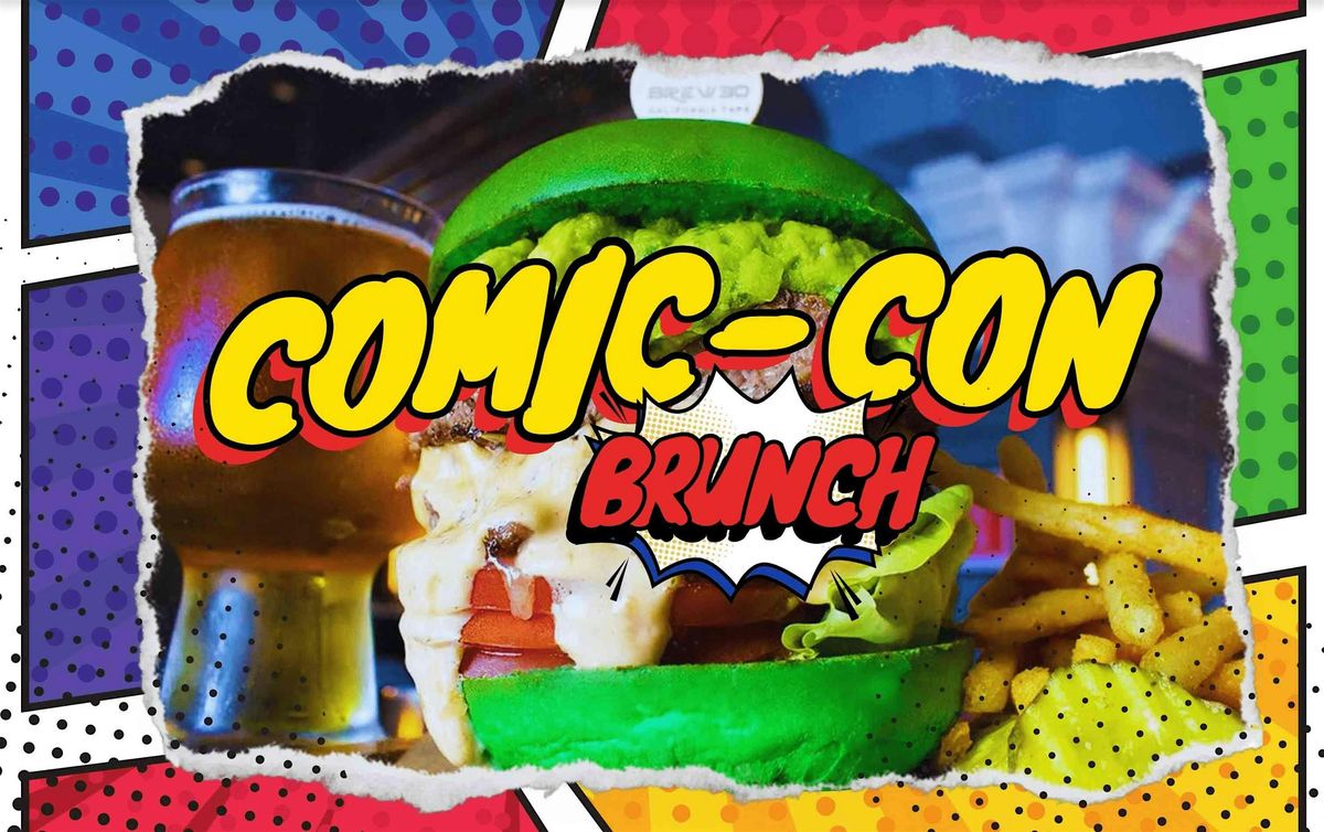 Super Heroes vs Villains - Comic Con Brunch Edition
