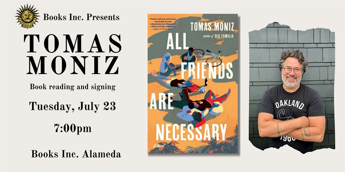 TOMAS MONIZ at Books Inc. Alameda