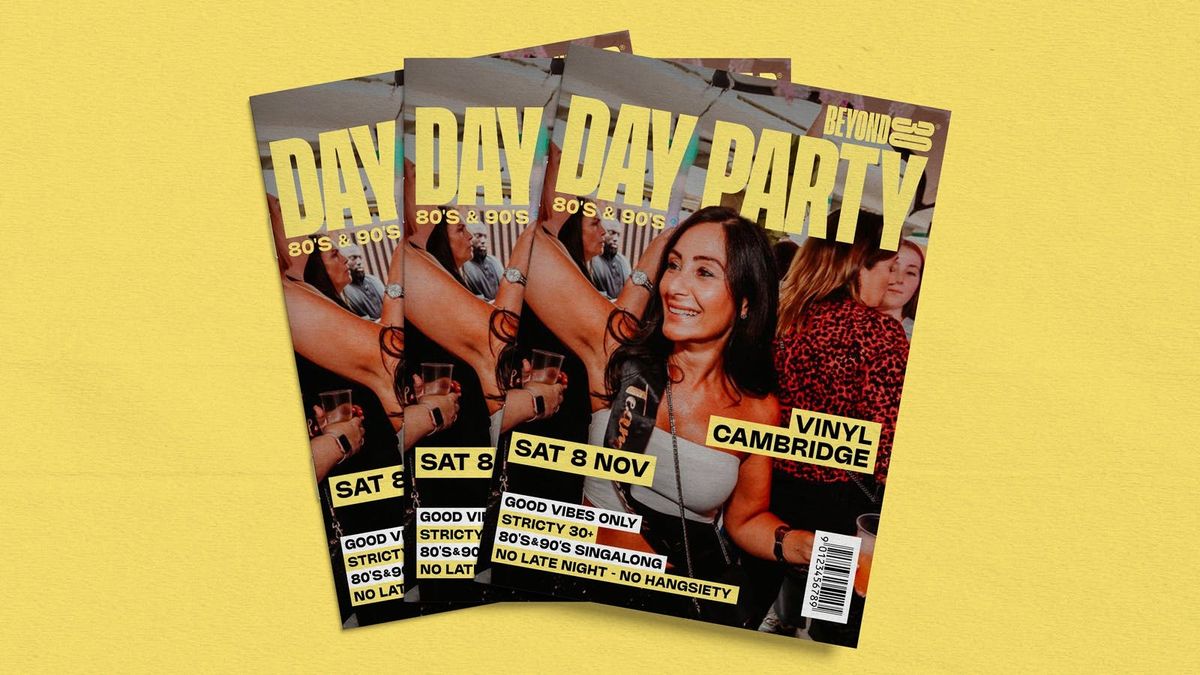 OVER 30s DAYTIME CLUBBING \u2013 CAMBRIDGE\ud83d\udd7a\ud83c\udffd
