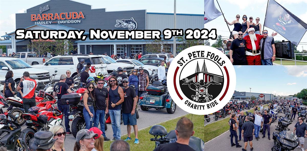 St Pete Fools Charity Ride 2024