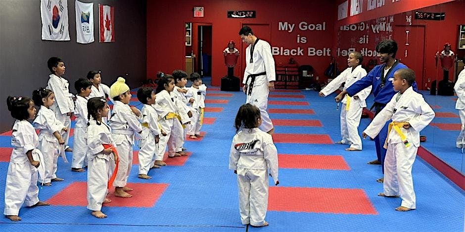 Free Taekwondo Class for Young Kids (Ages 3-5)