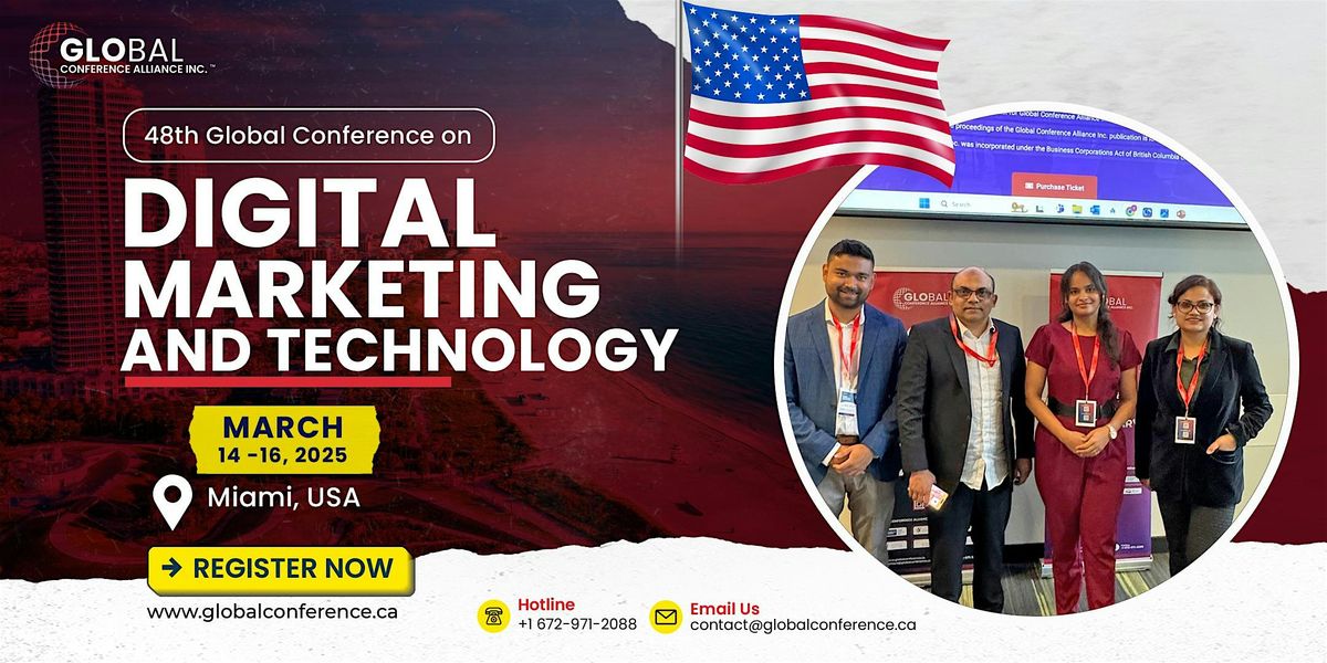 48th Global Conference on Digital Marketing and Technology (GCDMT)