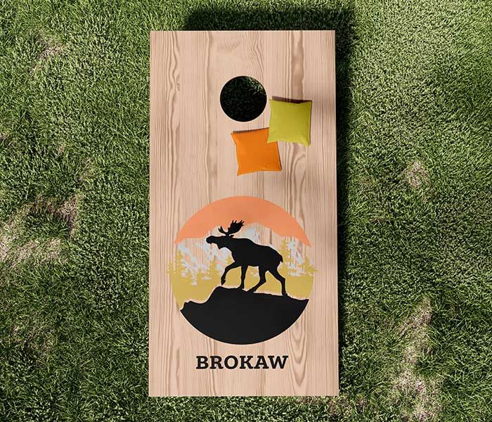 Board & Brush- Cornhole Workshop ($230)