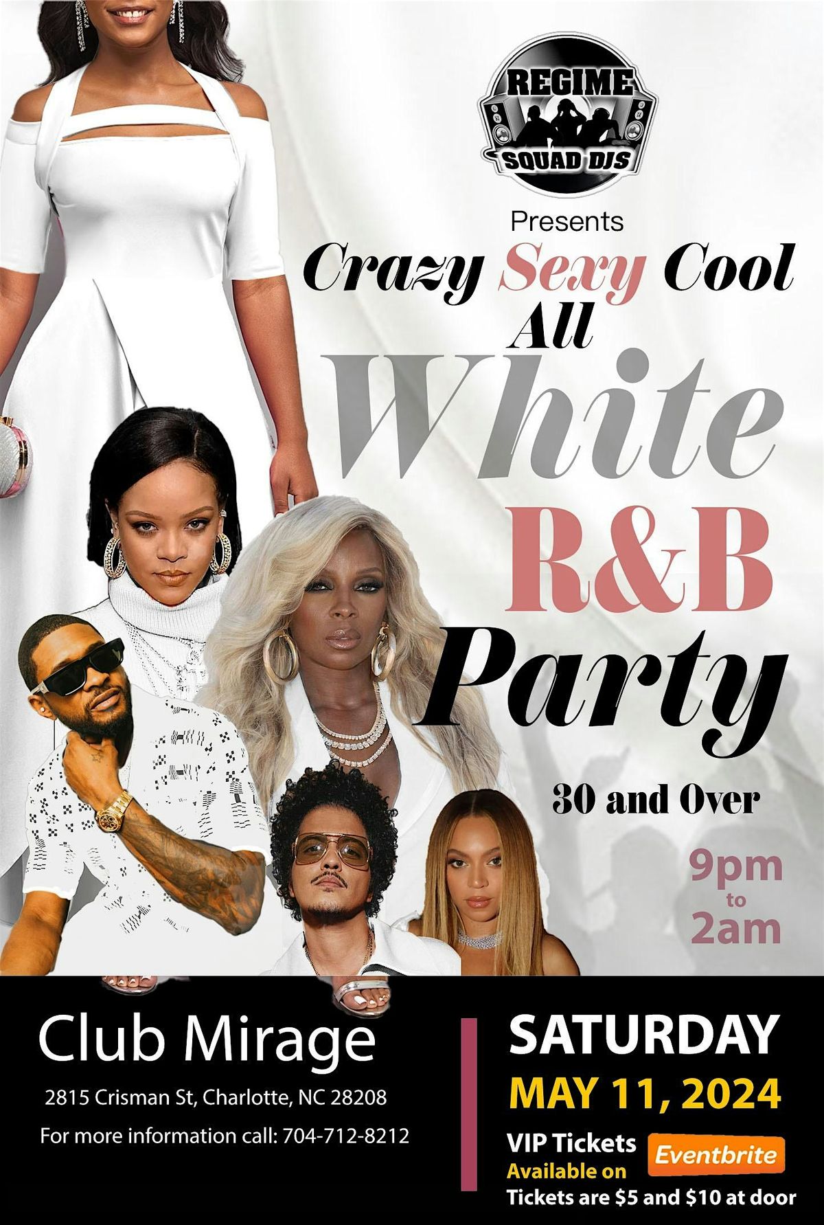 Crazy Sexy Cool All White R&B Party