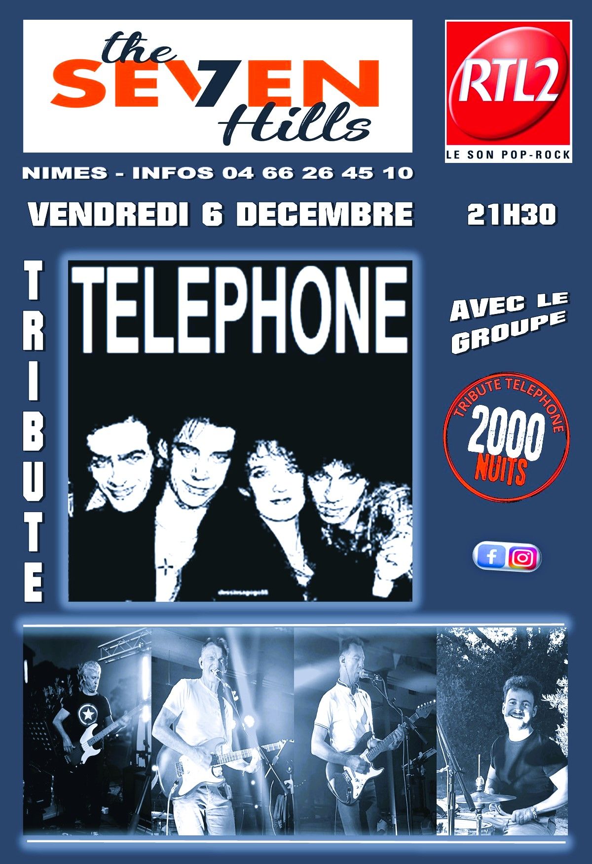 Concert Tribute Telephone Au Seven Hills