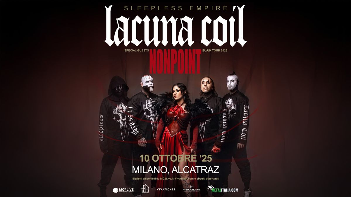 Lacuna Coil - Sleepless Empire | Milano, Alcatraz