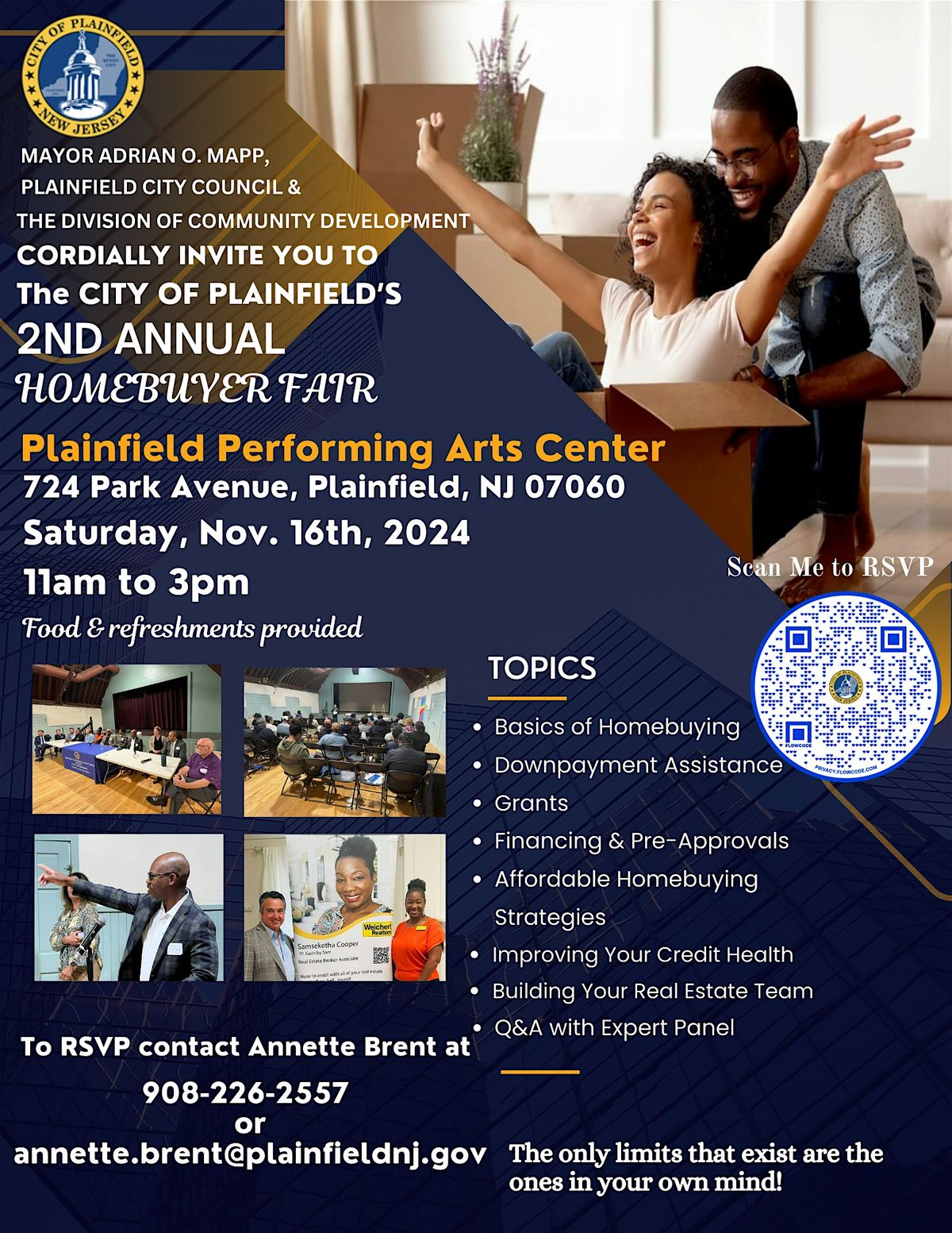 The  City of Plainfield\u2019s 2nd Annual Homebuyers Fair