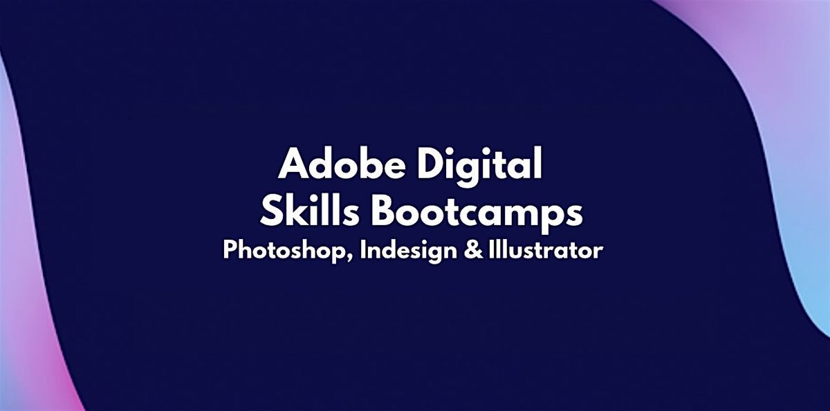 Adobe Digital Skills Bootcamp - September (16 weeks Mondays only)