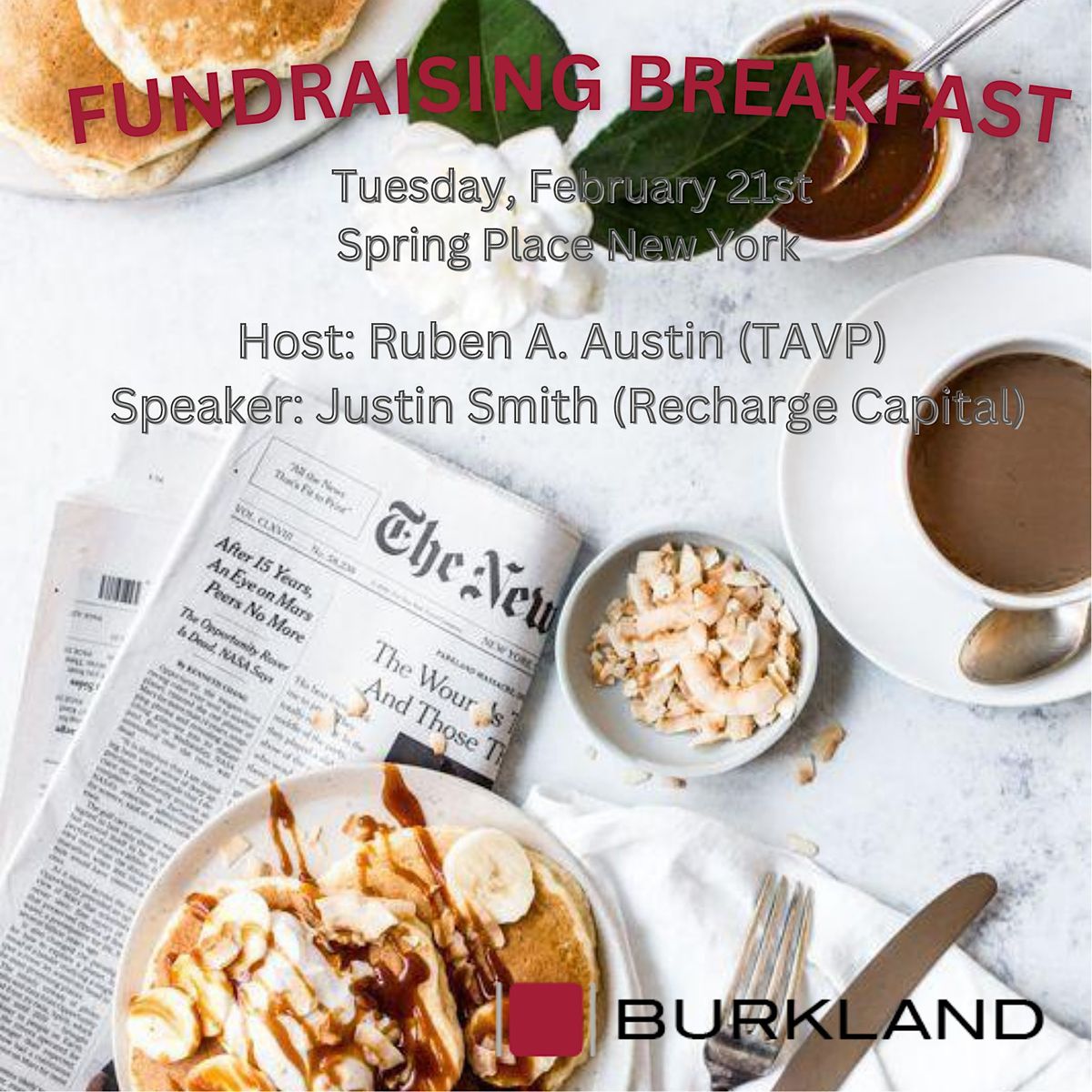 Fundraising Breakfast #17