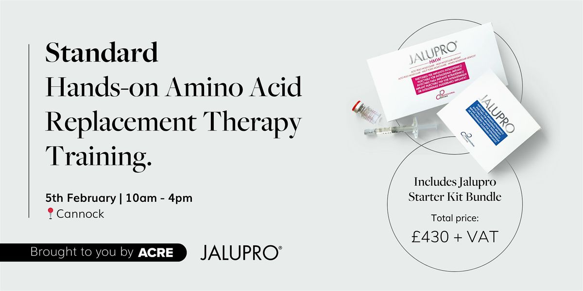 Biorevitalisation: Amino Acid Replacement Therapy & Free Product Bundle