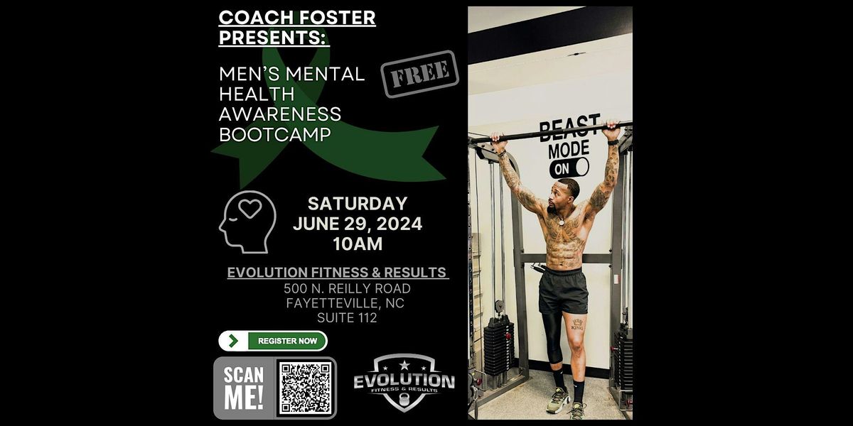 Men's Mental Health Bootcamp with Coach Foster