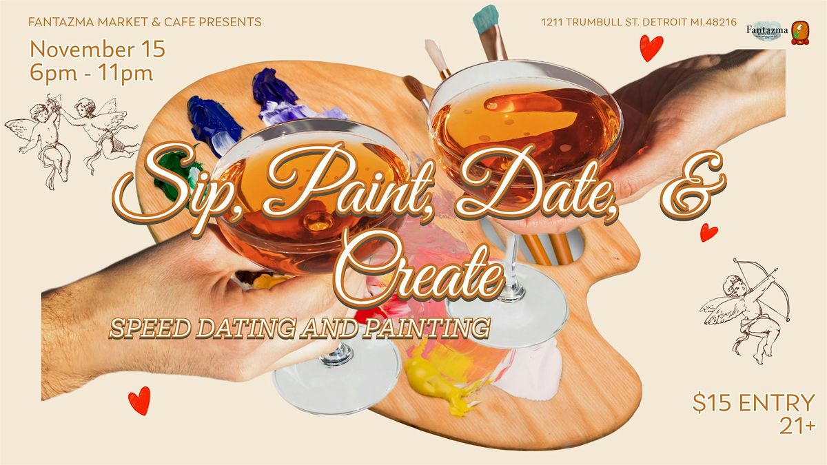 Sip, Paint, Date & Create