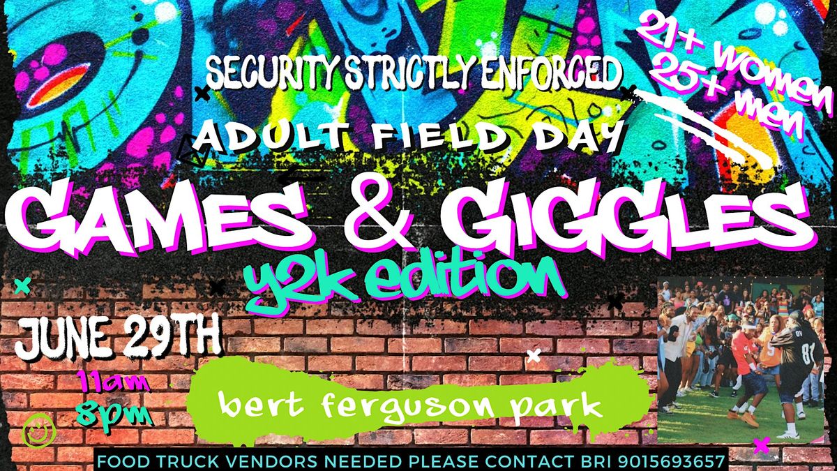 Games & Giggles Adult Field Day Y2K Edition