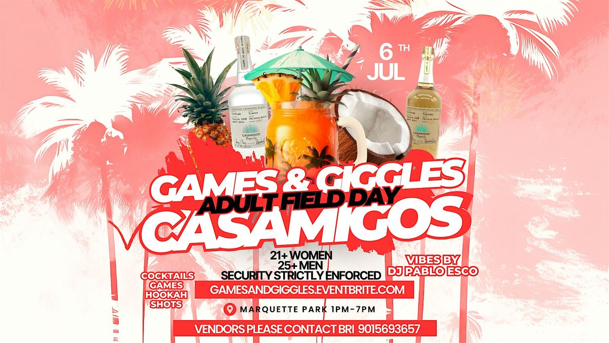 Casamigos Games & Giggles Adult Field Day