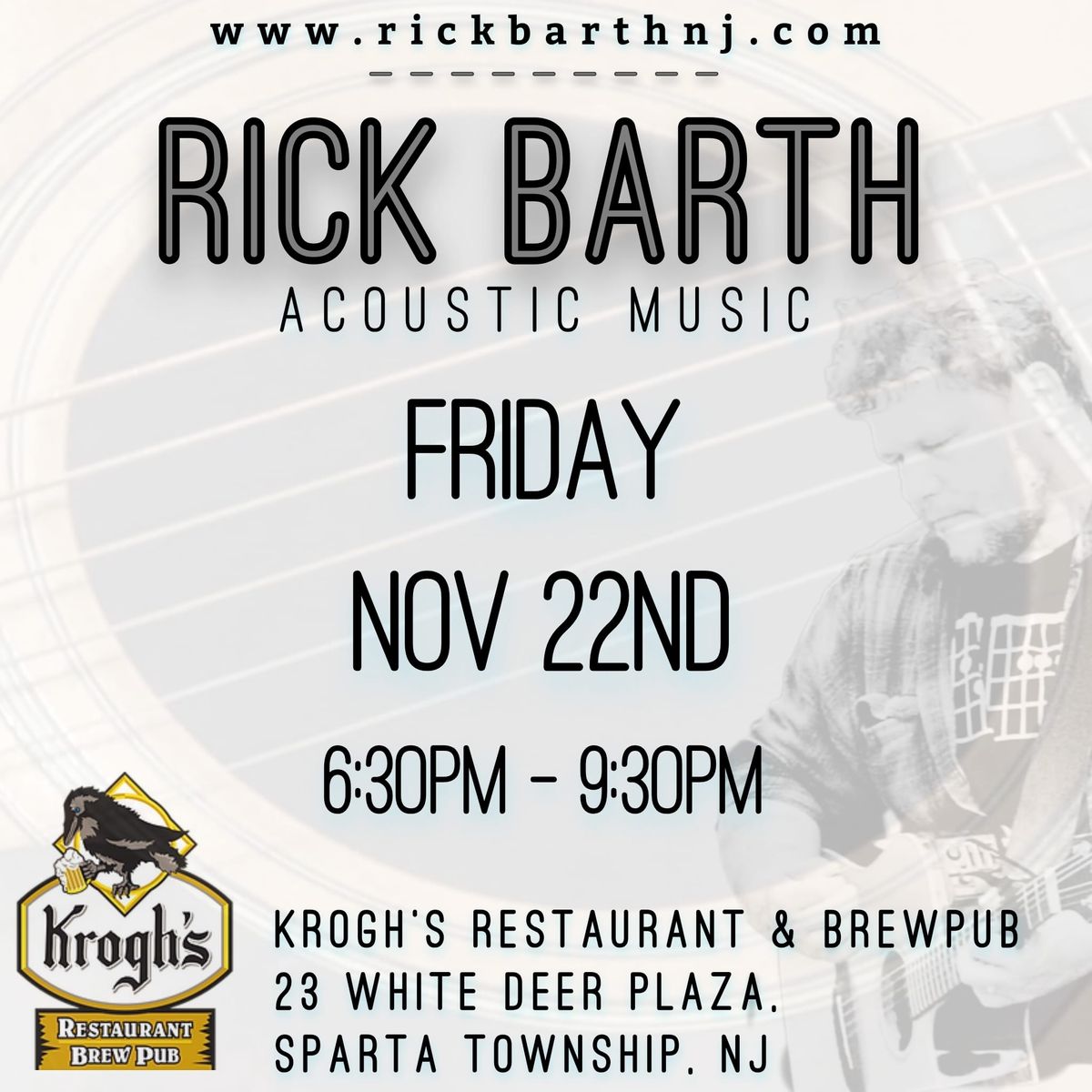 Rick Barth at Krogh's Restaurant & Brewpub