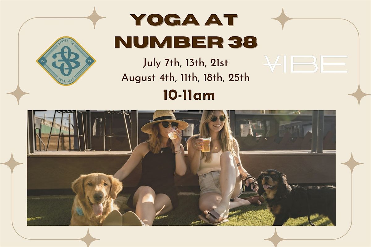 Yoga at Number 38!