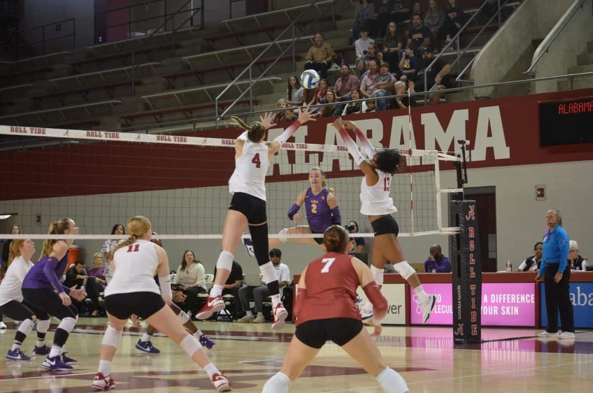 Alabama Crimson Tide at LSU Tigers Womens Volleyball