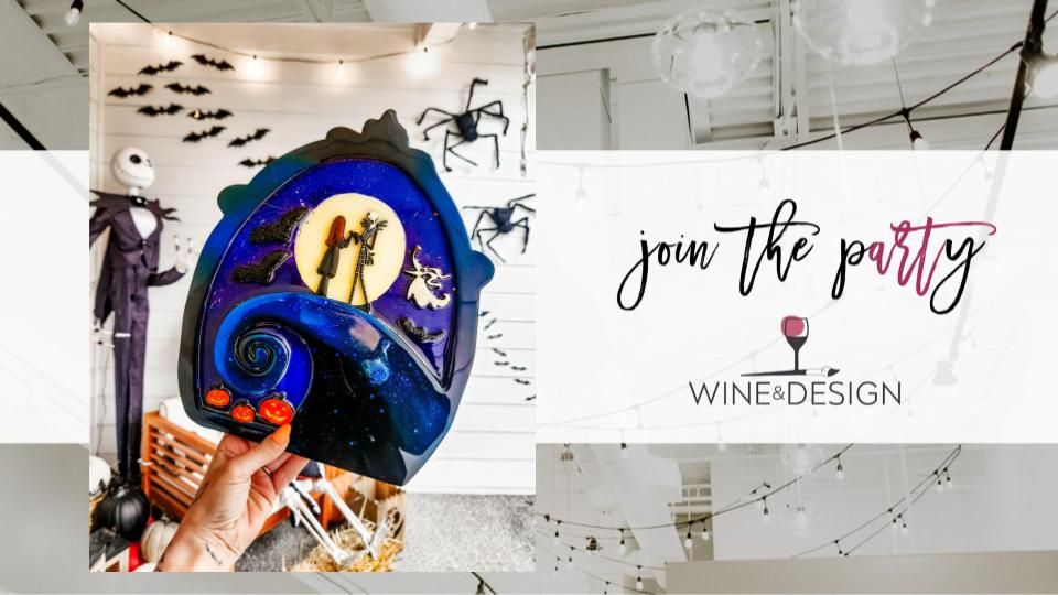 Nightmare Paint + Resin Workshop! | Wine & Design