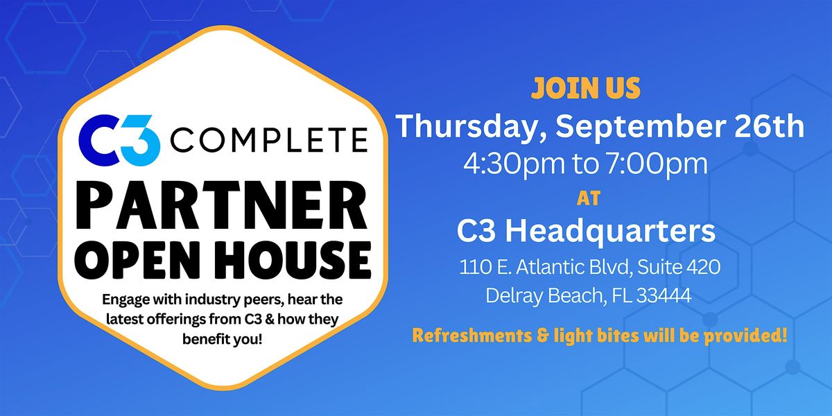 C3 Complete Partner Open House