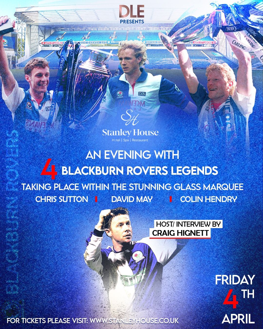 An Evening With Blackburn Rovers at Stanley House