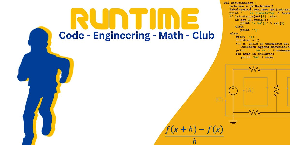 Copy of Runtime Coding Engineering and Math Class For Kids 5 and Up