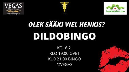 DILDOBINGO, Vegas Night Club, Turku, 16 February to 17 February