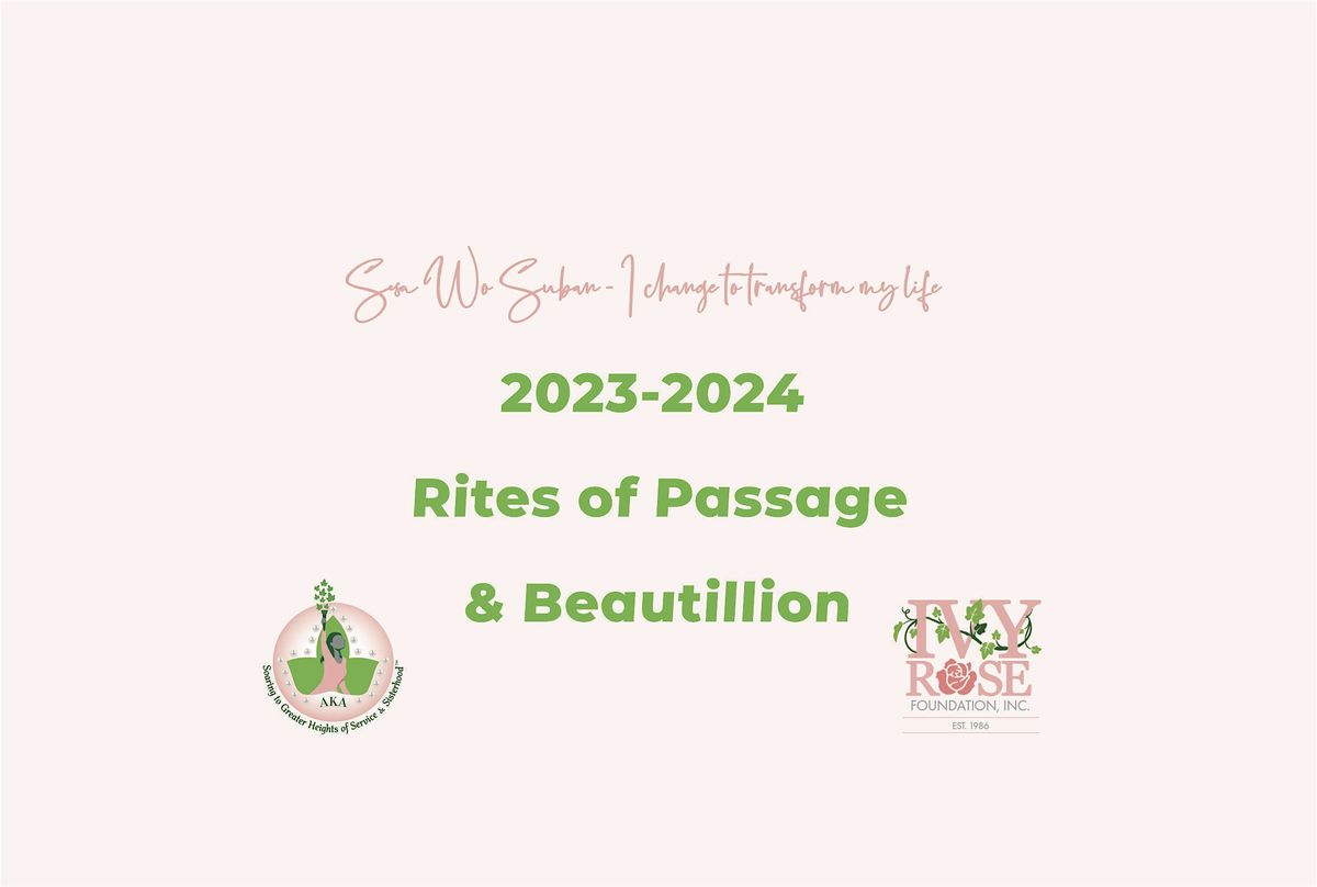 2023-2024 Rites of Passage and Beautillion