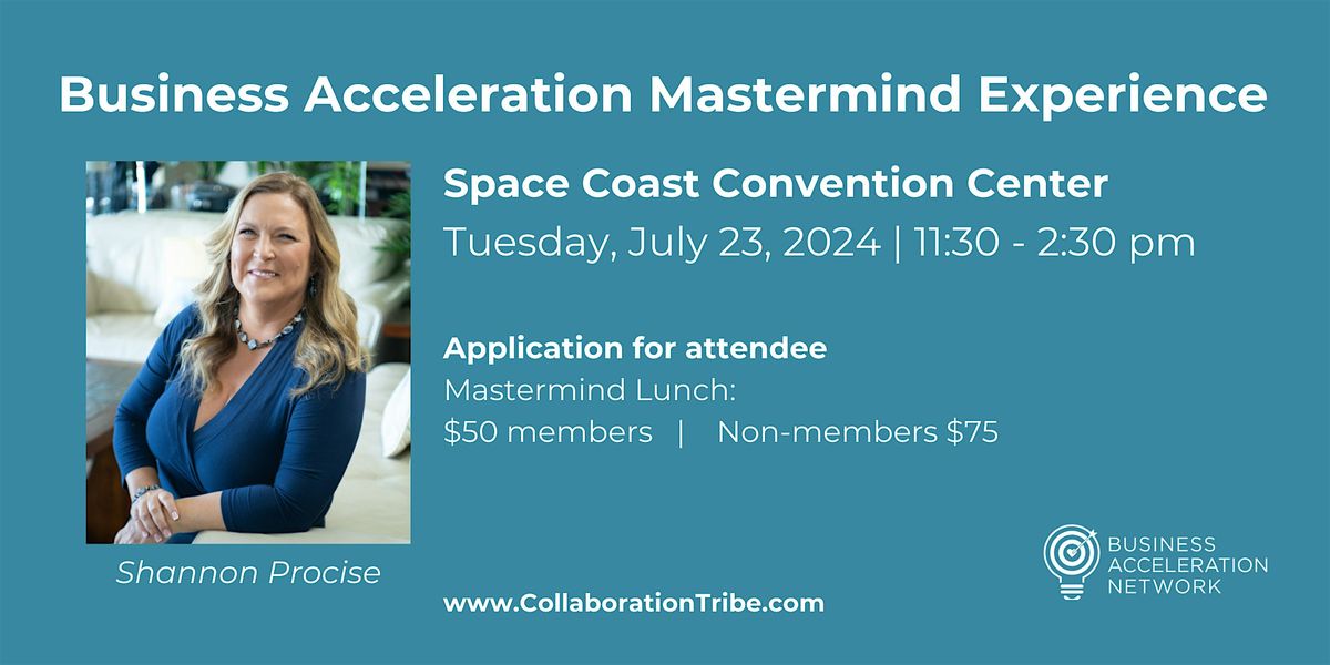 Business Acceleration Mastermind Experience