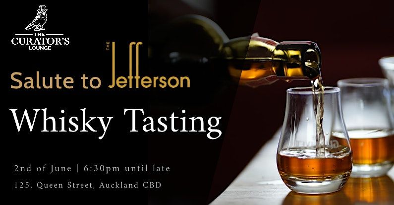 A Salute to The Jefferson - Whisky Tasting Event