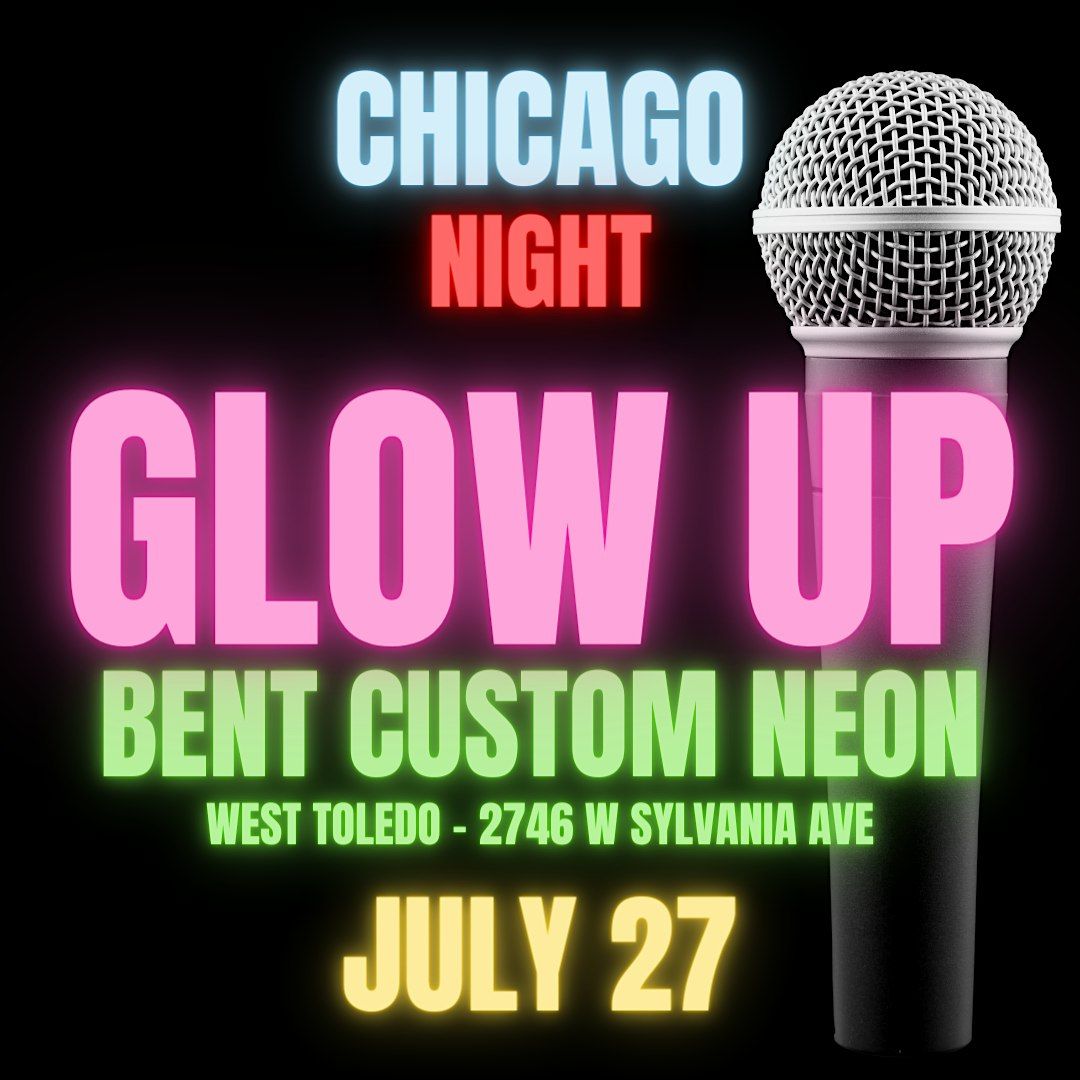 Glow Up: Chicago's Best Comedians in a Neon Gallery