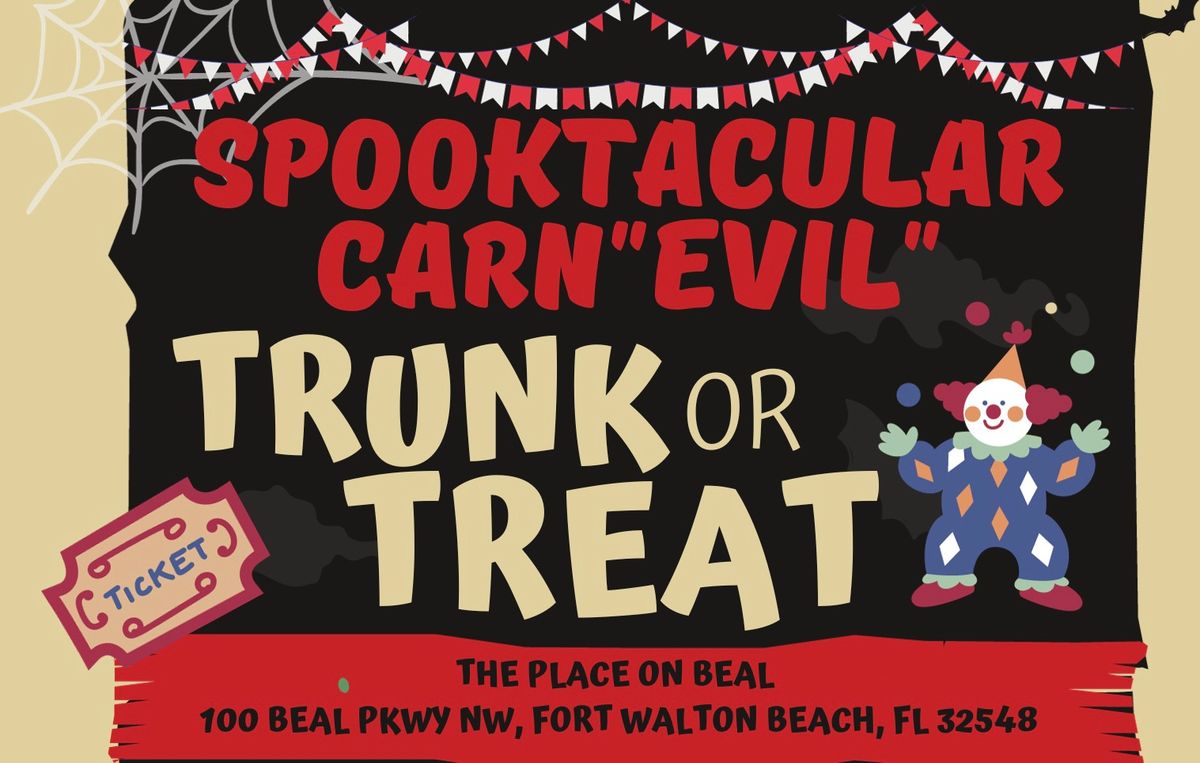 Spooktacular Carnival Trunk or Treat