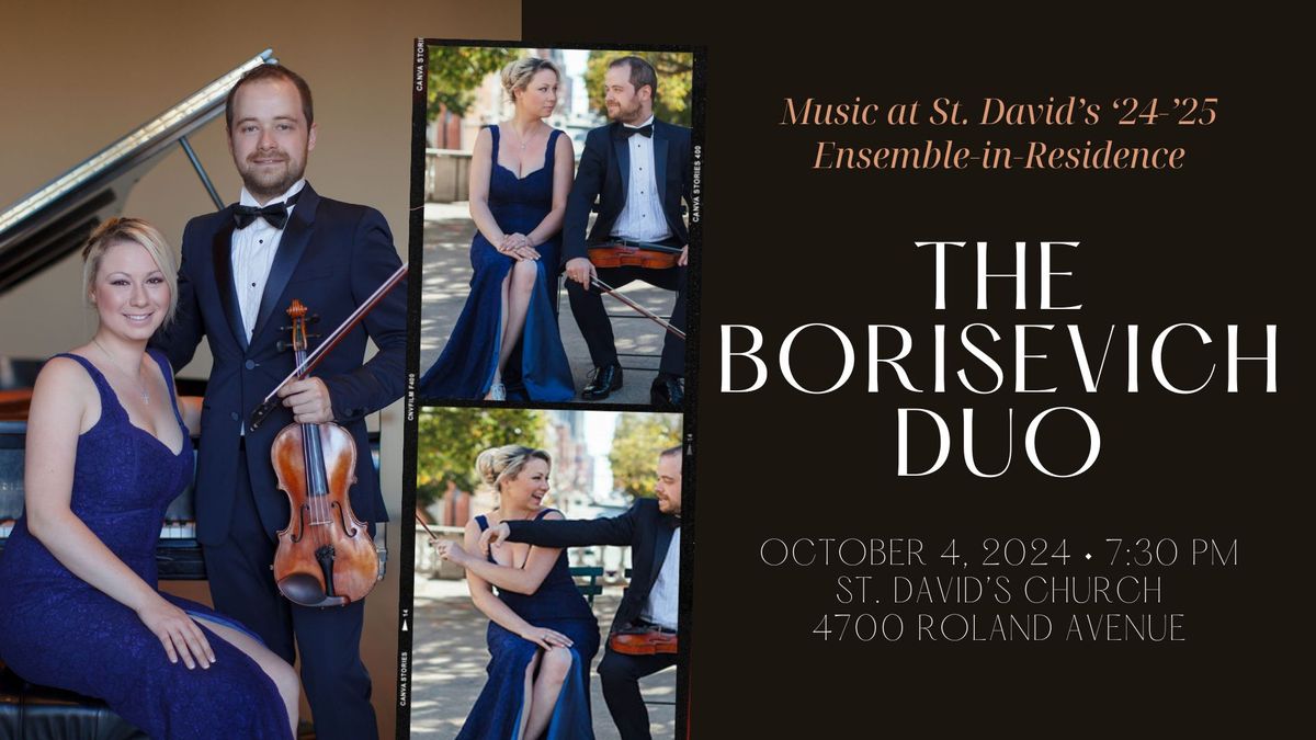 October First Friday: The Borisevich Duo