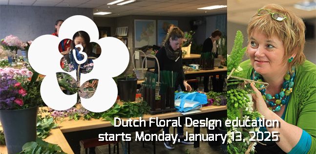 20-days Dutch Floral Design education 