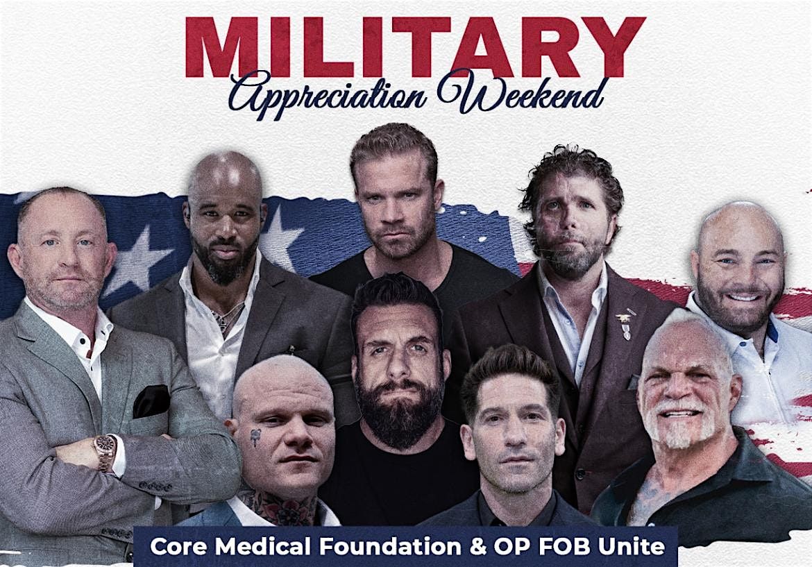 4th Annual Military Appreciation Weekend Sponsored By Core Medical Group