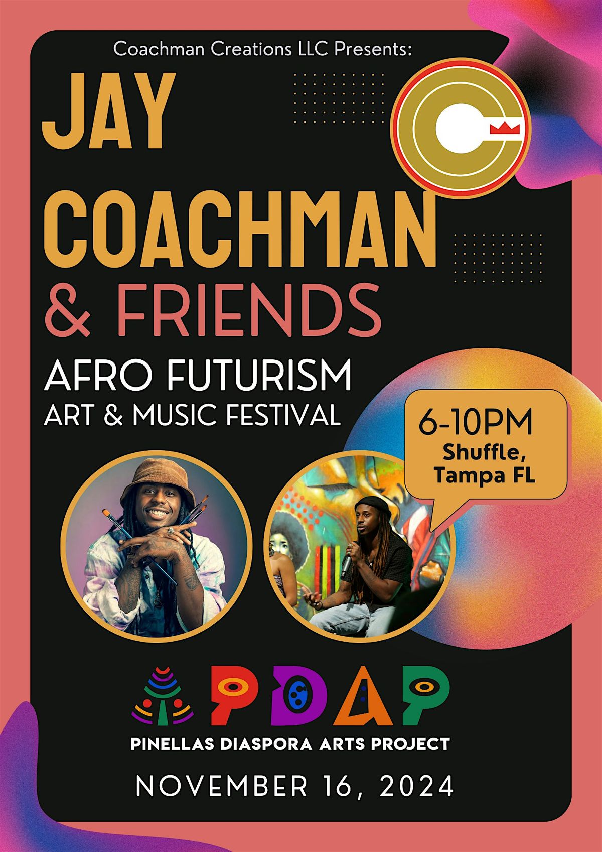 JAY COACHMAN & FRIENDS : Art & Music Festival