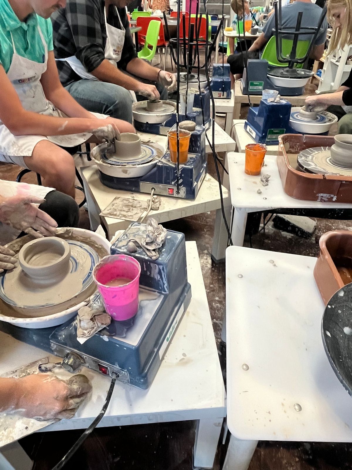 Pottery Wheel Class Over Christmas Break