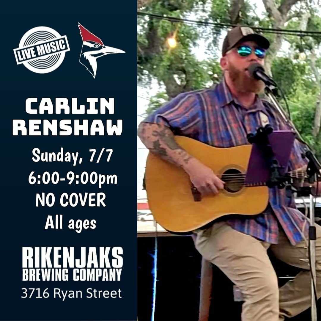 Acoustic Sunday with Carlin Renshaw at Rikenjaks on Ryan