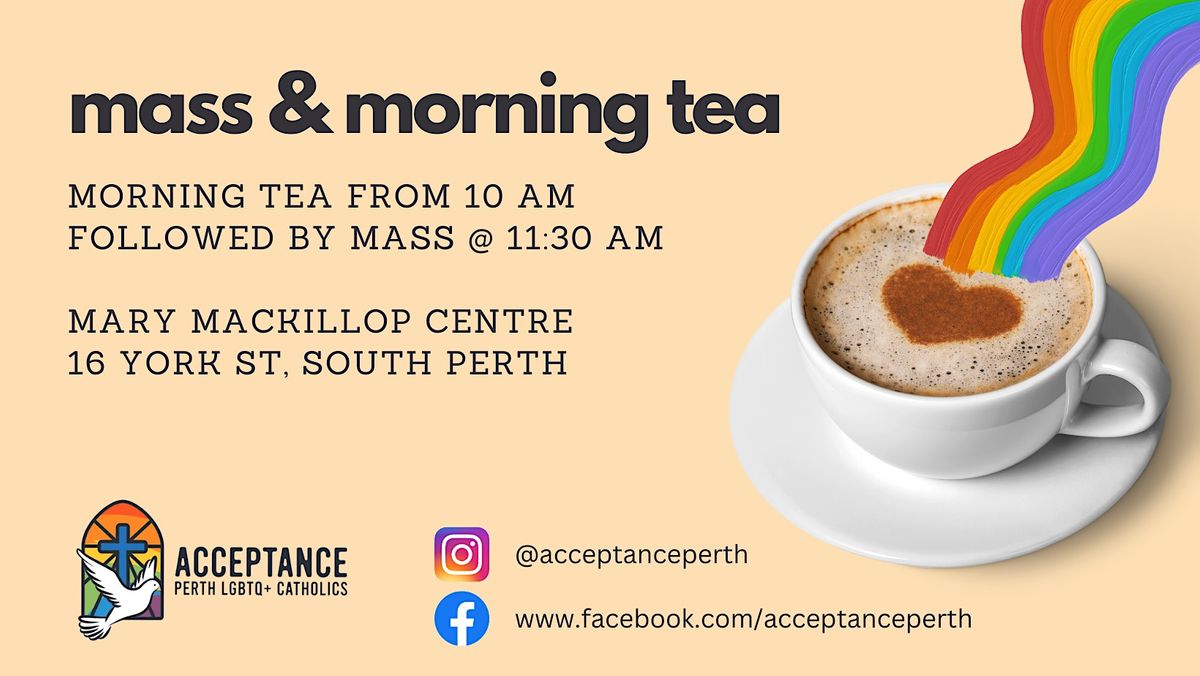 LGBTQ+ Mass & Morning Tea - September 2024