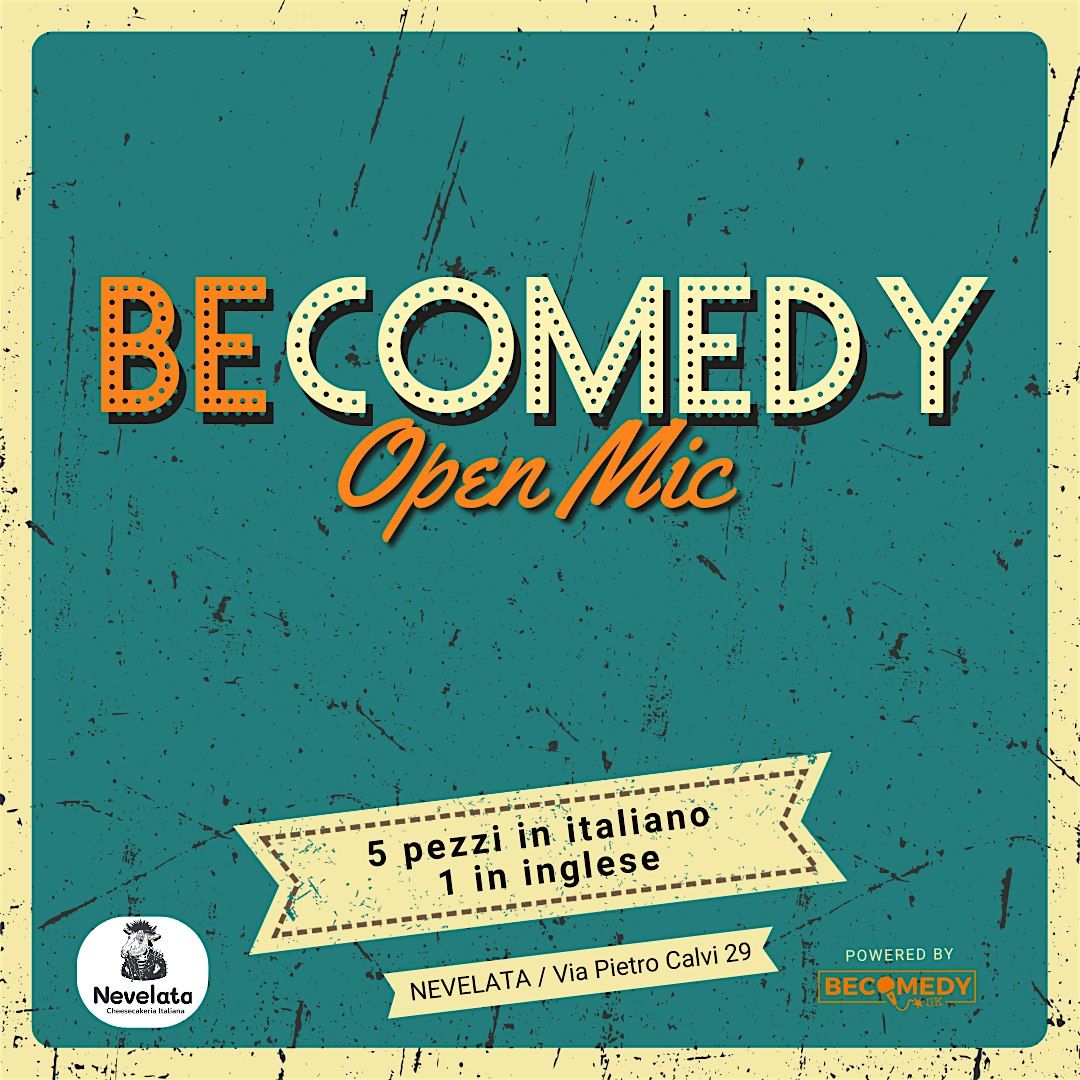 BeComedy OPEN MIC - Milano