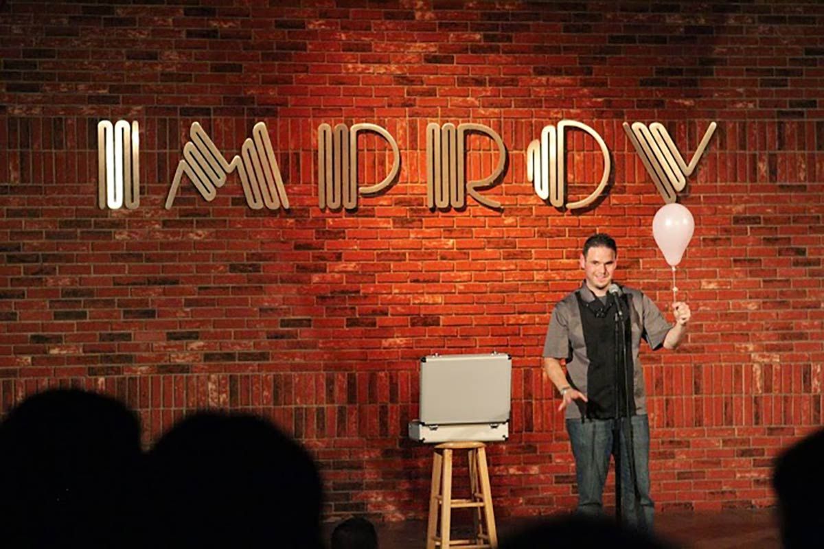 Cousin Tiera at San Jose Improv