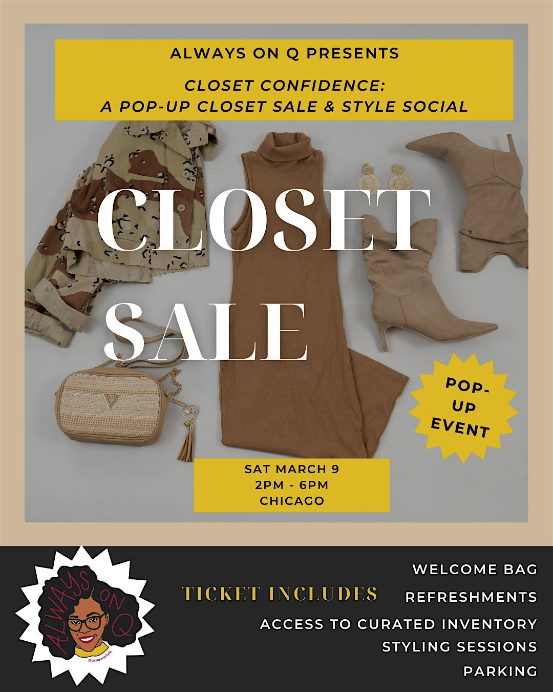 Closet Confidence: A Rooftop Closet Sale & Personal Styling Session