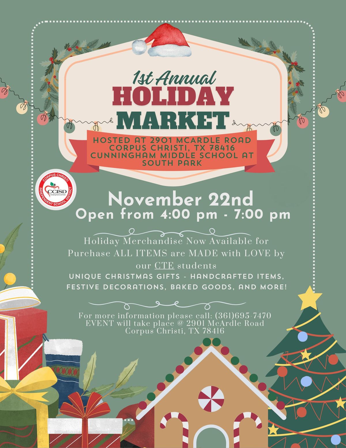 CCISD Career & Technical Education Holiday Market