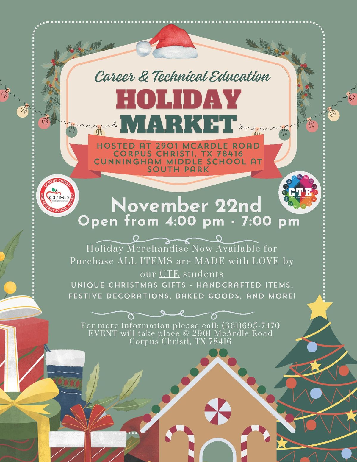 CCISD Career & Technical Education Holiday Market