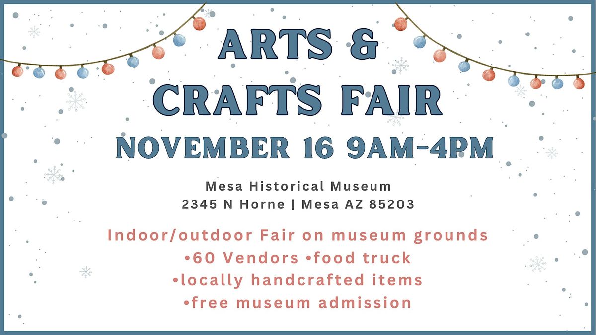 MHM Arts and Crafts Fair 2024